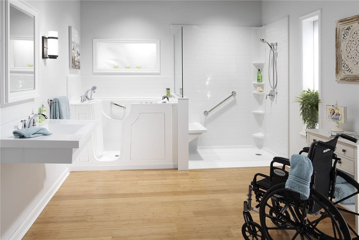 comfortable bathroom